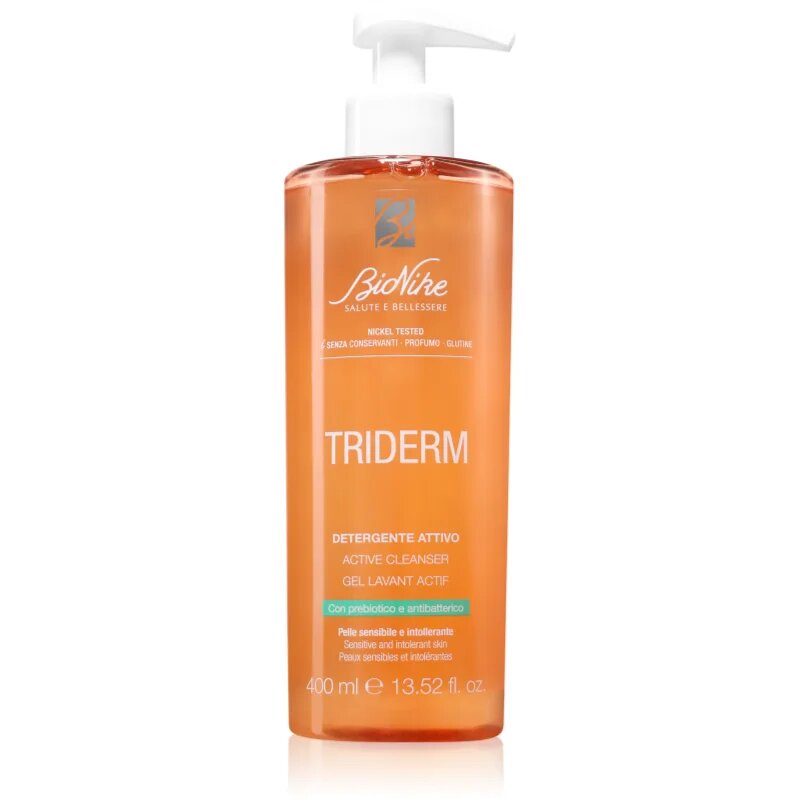 BioNike Triderm Active Cleanser tisztító gél testre 400 ml