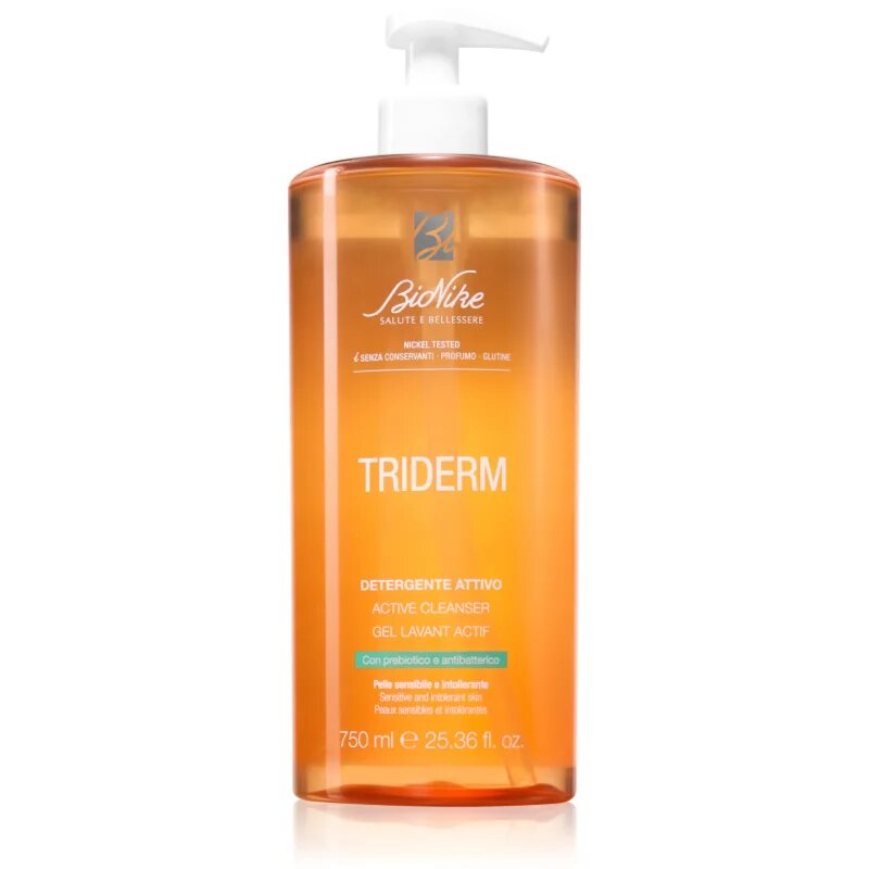 BioNike Triderm Active Cleanser tisztító gél testre 750 ml