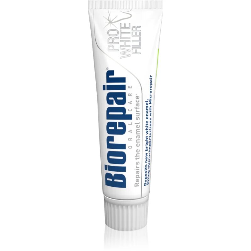 Biorepair Pro White Filler fogkrém természetesen fehér fogakra 75 ml