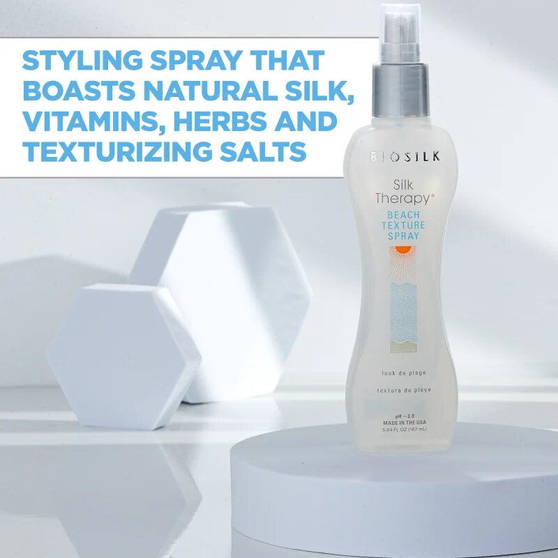 Biosilk Silk Therapy Beach Texture Spray spray beach hatásért 167 ml