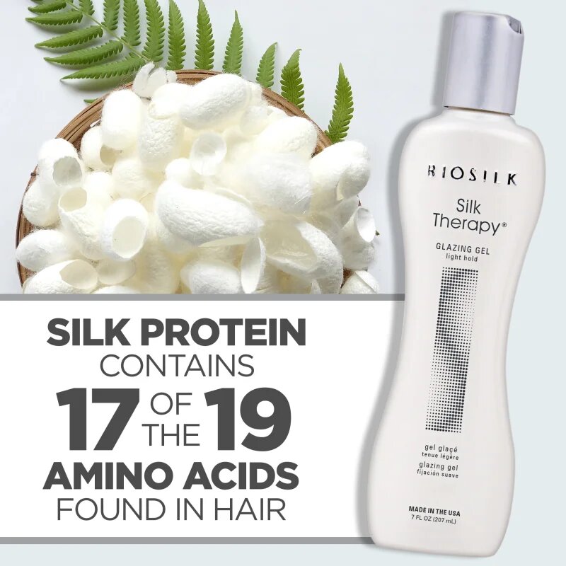 Biosilk Silk Therapy Glazing Gel formázó gél selyemmel 207 ml