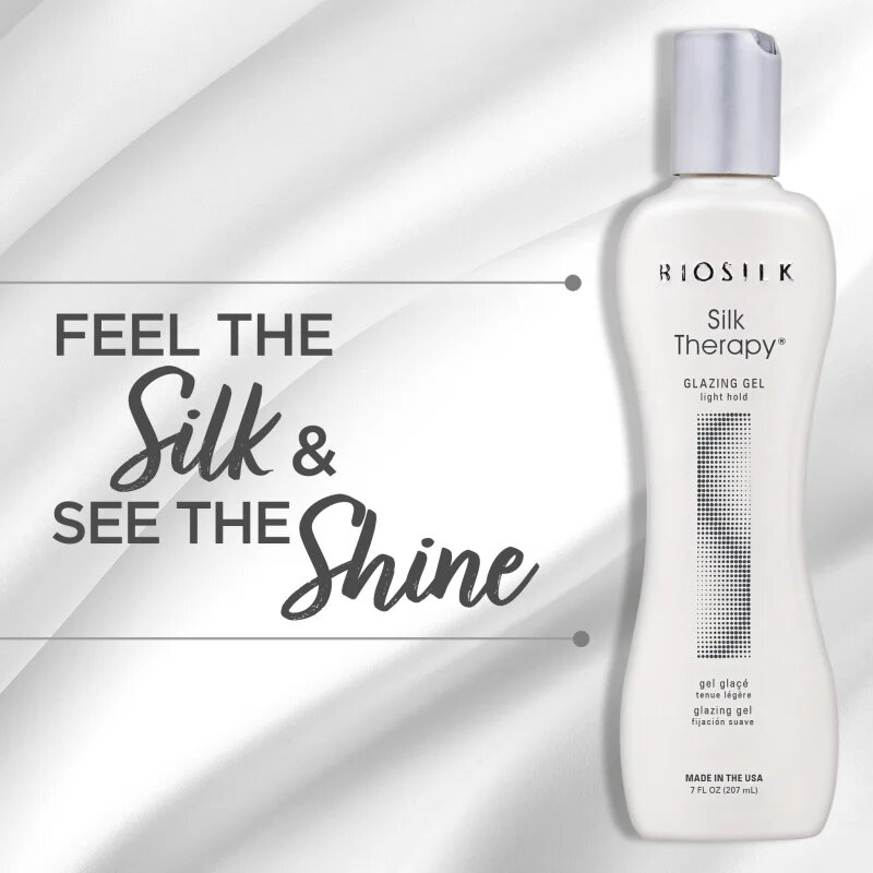 Biosilk Silk Therapy Glazing Gel formázó gél selyemmel 207 ml