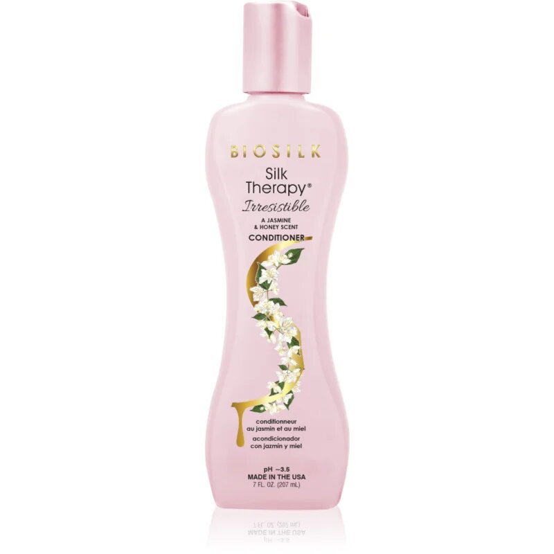 Biosilk Silk Therapy Irresistible Conditioner megújító kondicionáló a fénylő és selymes hajért 207 ml
