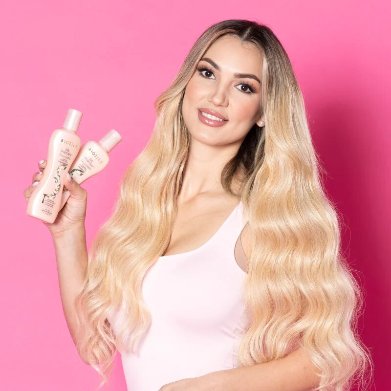 Biosilk Silk Therapy Irresistible Conditioner megújító kondicionáló a fénylő és selymes hajért 207 ml