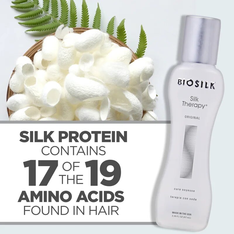 Biosilk Silk Therapy Original selymes regeneráló ápolás minden hajtípusra 67 ml