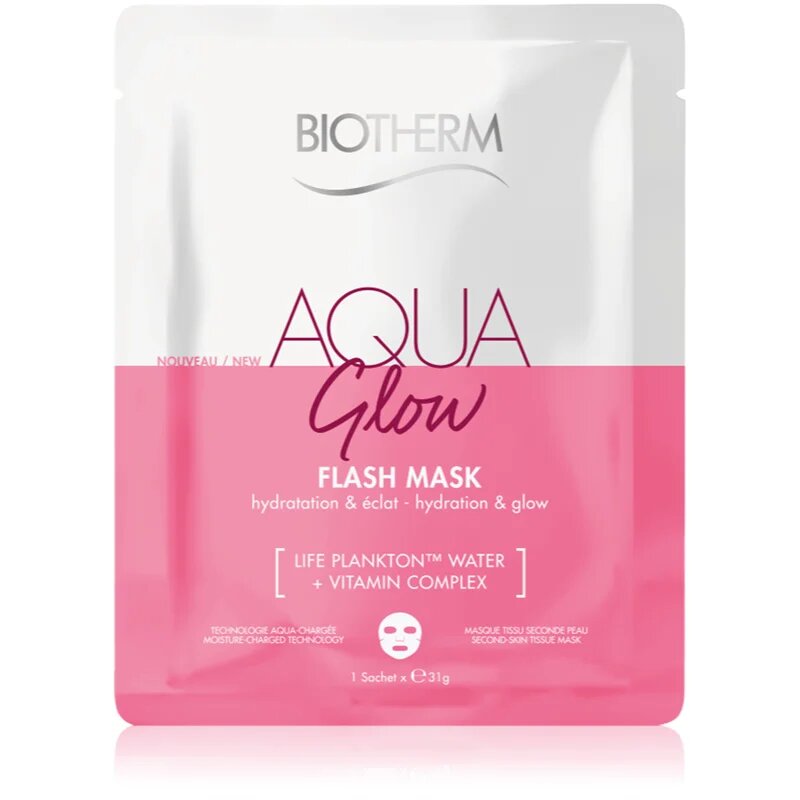 Biotherm Aqua Glow Flash Mask arcmaszk 31 g
