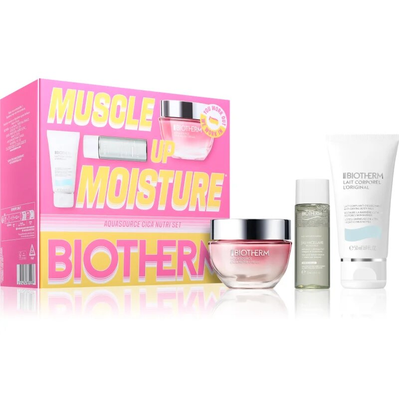 Biotherm Aquasource Cica Nutri Cream ajándékszett hölgyeknek