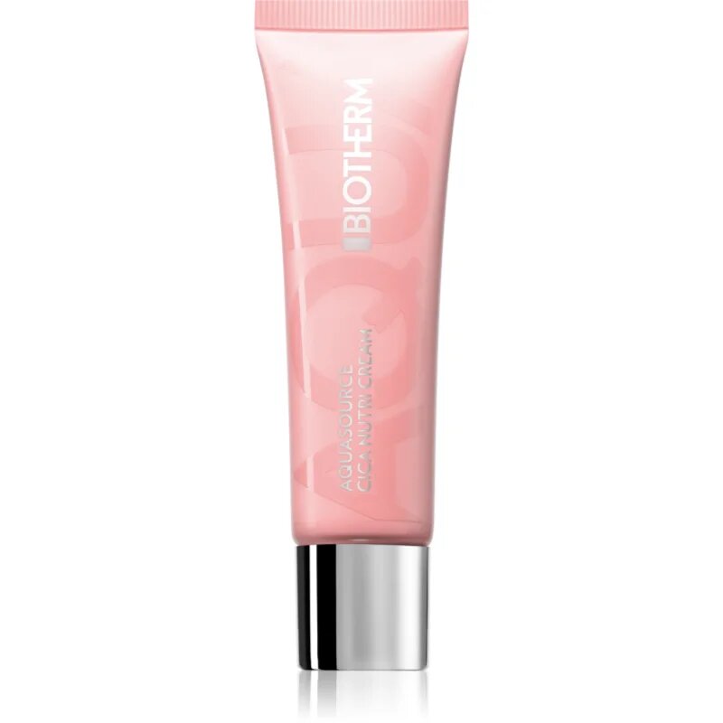 Biotherm Aquasource Cica Nutri Cream tápláló hidratáló száraz nagyon száraz érzékeny bőrre 30 ml