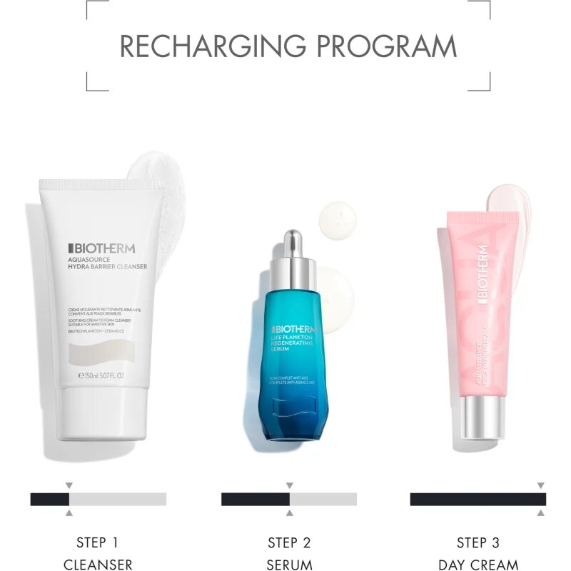 Biotherm Aquasource Cica Nutri Cream tápláló hidratáló száraz nagyon száraz érzékeny bőrre 30 ml