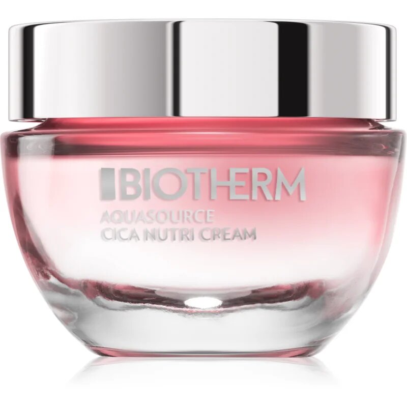 Biotherm Aquasource Cica Nutri Cream tápláló hidratáló száraz nagyon száraz érzékeny bőrre 50 ml