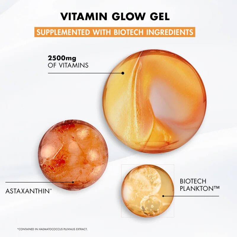 Biotherm Aquasource+ Vitamin Glow Gel arcgél 30 ml