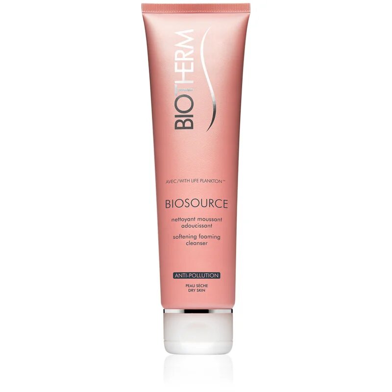 Biotherm Biosource Foaming Cleanser tisztító habzó krém száraz bőrre 150 ml