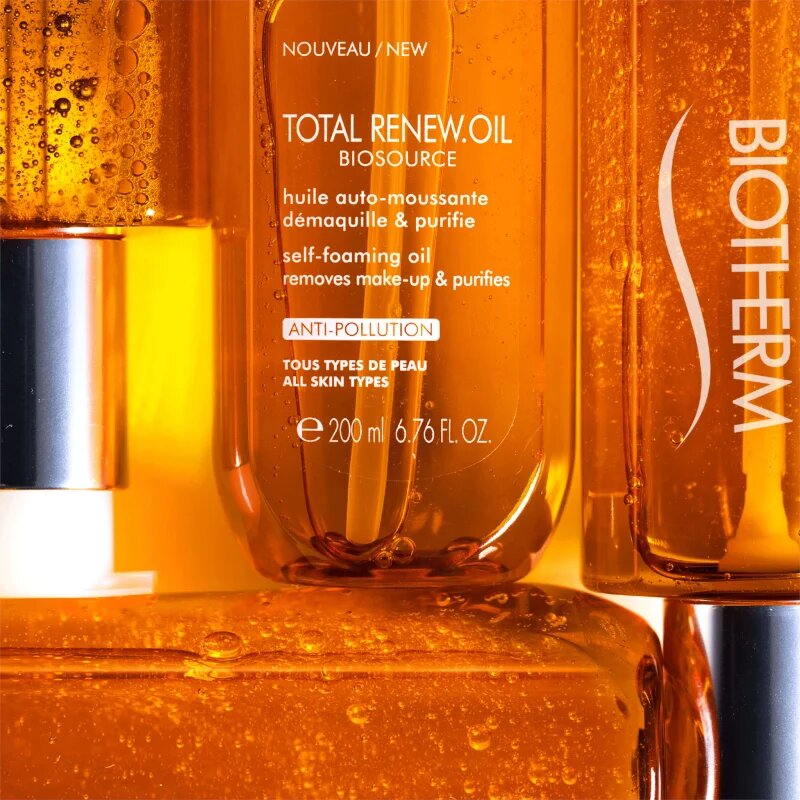 Biotherm Biosource Total Renew Oil magától habzó olaj 200 ml