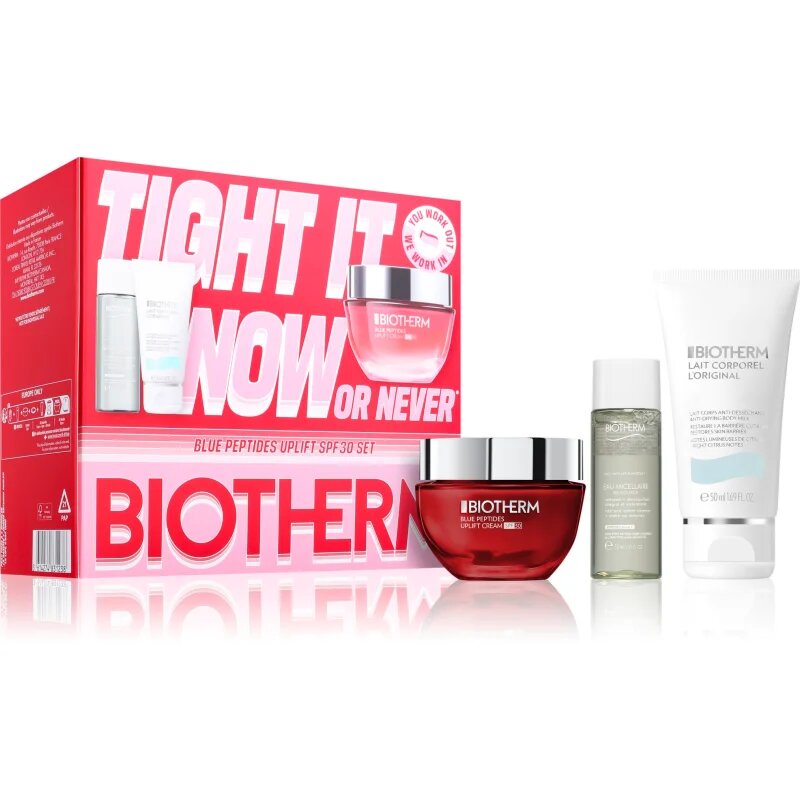 Biotherm Blue Peptides Uplift Cream SPF 30 ajándékszett hölgyeknek