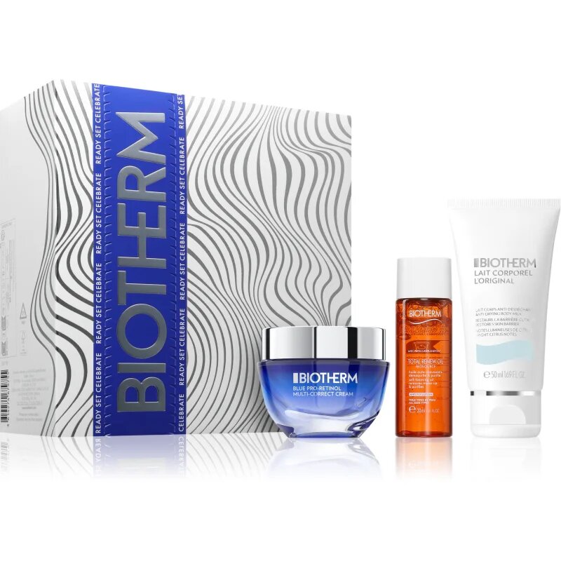 Biotherm Blue Pro-Retinol Multi Correct Cream ajándékszett hölgyeknek