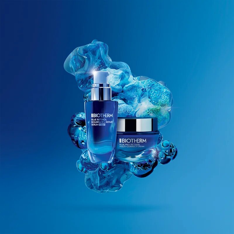 Biotherm Blue Pro-Retinol Multi Correct Cream Multikorrekciós nappali krém az öregedés jelei ellen retinollal hölgyeknek 50 ml