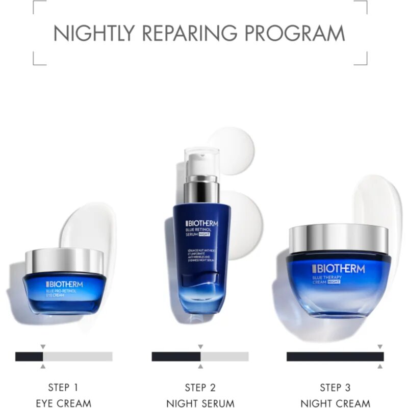 Biotherm Blue Therapy Night Cream éjszakai ránctalanító krém minden bőrtípusra 50 ml
