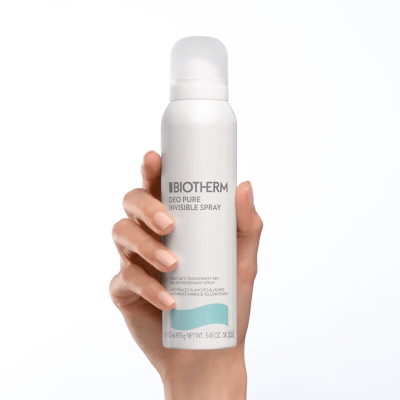 Biotherm Deo Pure Invisible Spray izzadásgátló spray 48 órás hatás 150 ml
