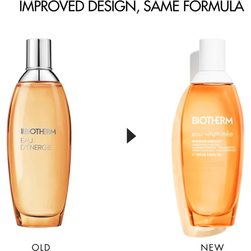 Biotherm Eau Vitaminée Énergie Abricot test permet hölgyeknek 100 ml