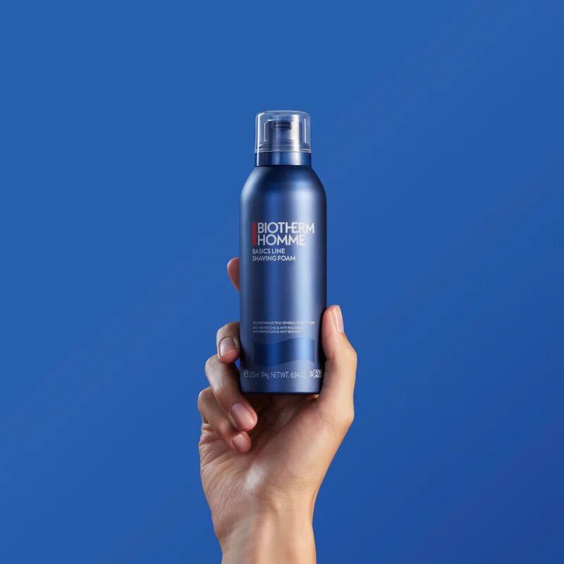 Biotherm Homme Basics Line Shaving Foam borotválkozási hab az érzékeny arcbőrre 200 ml