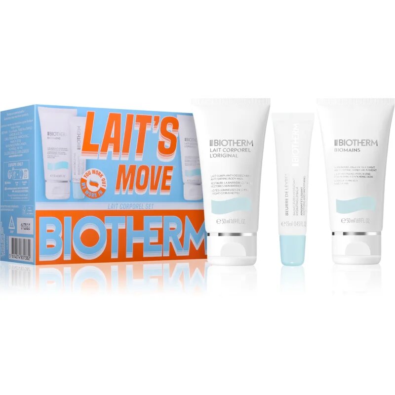 Biotherm Lait Corporel L'Original ajándékszett hölgyeknek