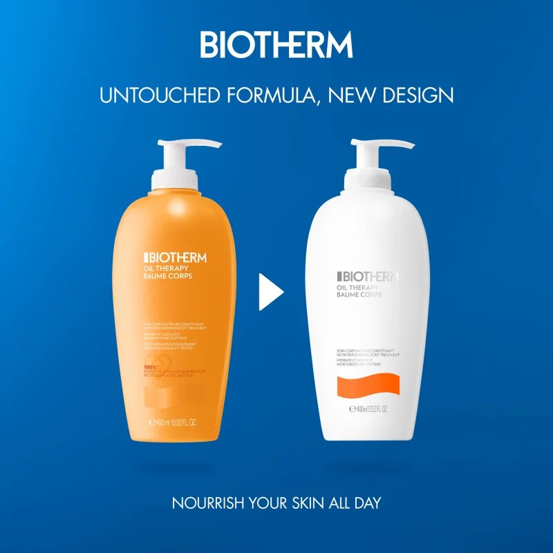 Biotherm Oil Therapy Baume Corps testápoló tej olajjal hölgyeknek 400 ml