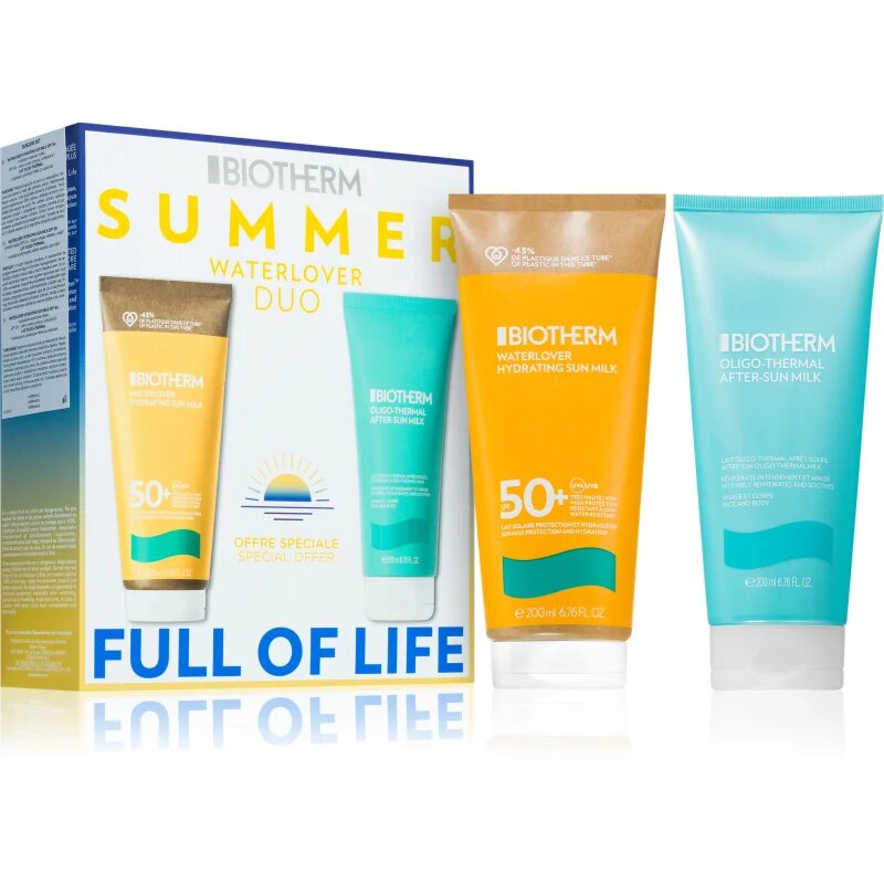 Biotherm Waterlover Sun Milk ajándékszett unisex