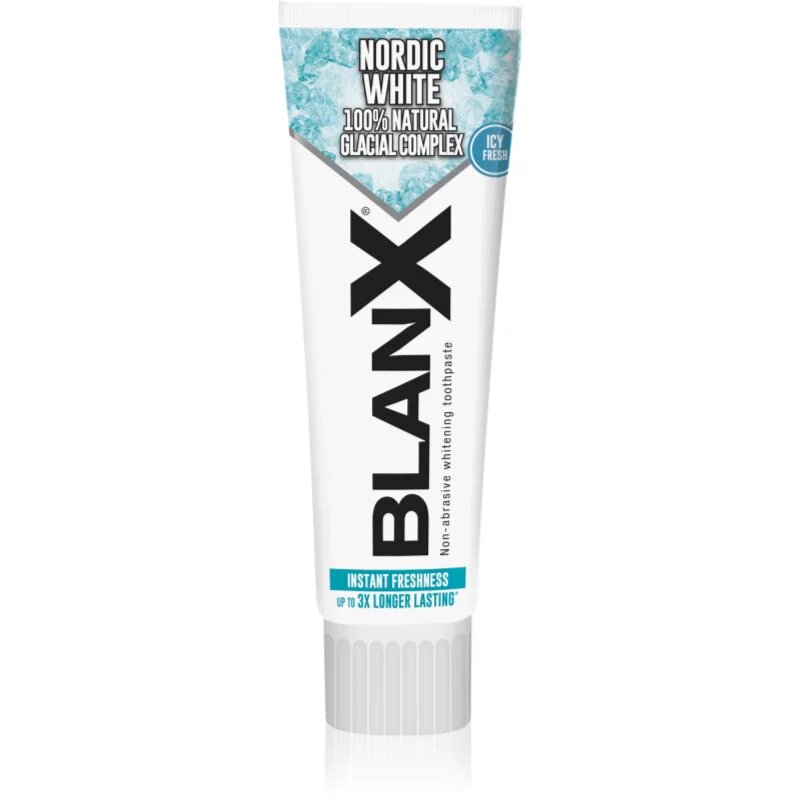 BlanX Nordic White fehérítő fogkrém ásványi anyagokkal 75 ml