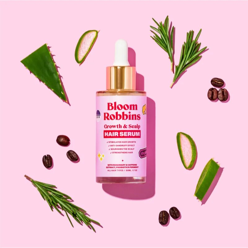 Bloom Robbins Growth & Scalp HAIR SERUM szérum minden hajtípusra 50 ml