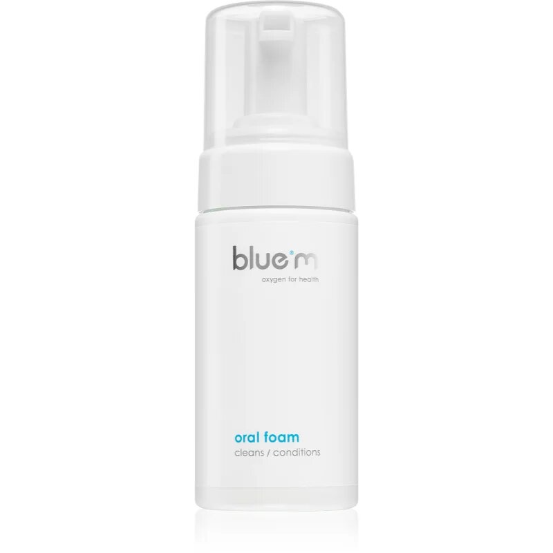 bluem Oxygen for Health szájhab 2 az 1-ben íny- és fogtisztításhoz fogkefe és víz nélküli 100 ml