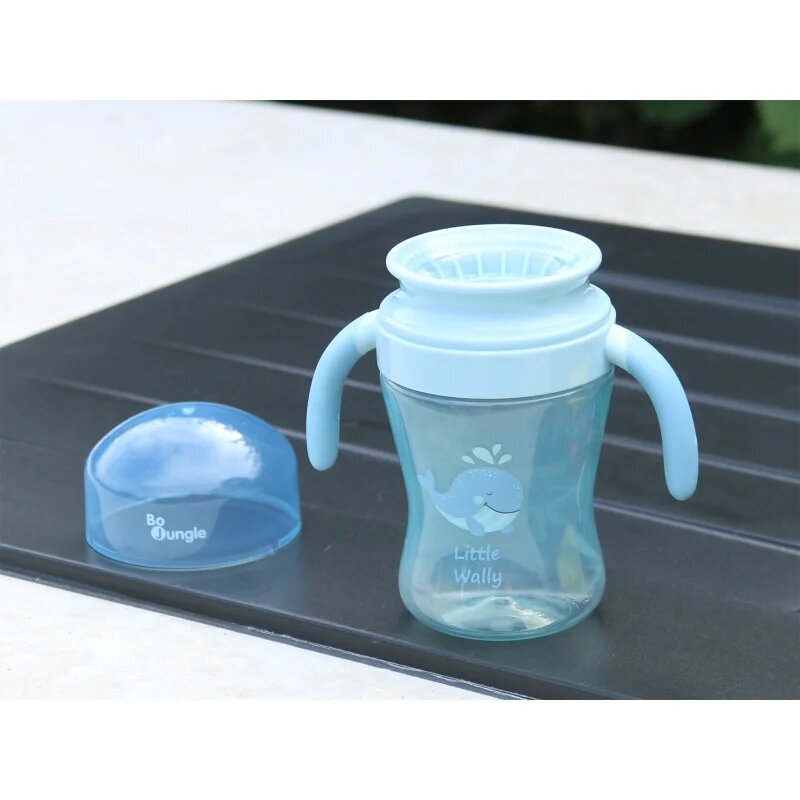 Bo Jungle Drinking Cup 360° gyakorlóbögre 6m+ Little Whally 1 db