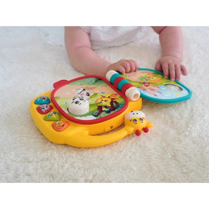 Bo Jungle Musical Giraffe Booklet zenélő játék 12m+ 1 db
