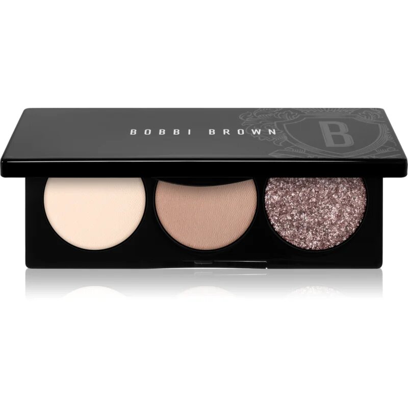 Bobbi Brown Essential Eye Shadow Trios szemhéjfesték paletta a tökéletes küllemért árnyalat Everyday Greys 44 g