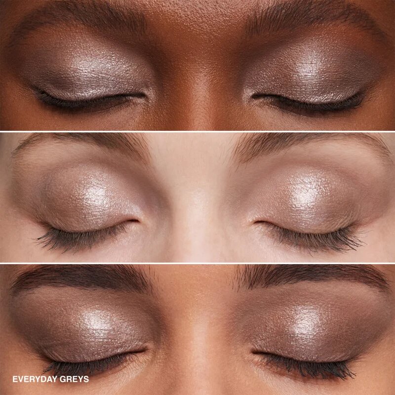 Bobbi Brown Essential Eye Shadow Trios szemhéjfesték paletta a tökéletes küllemért árnyalat Everyday Greys 44 g