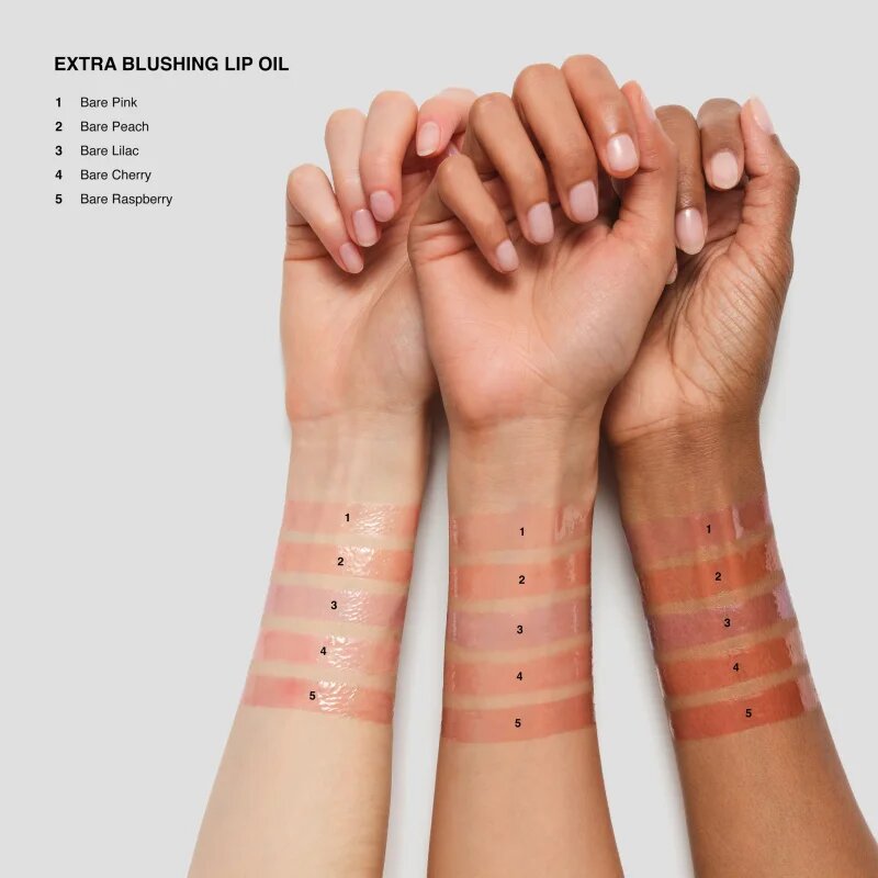 Bobbi Brown Extra Blushing Lip Oil hidratáló olaj az ajkakra árnyalat Bare Lilac 6 ml