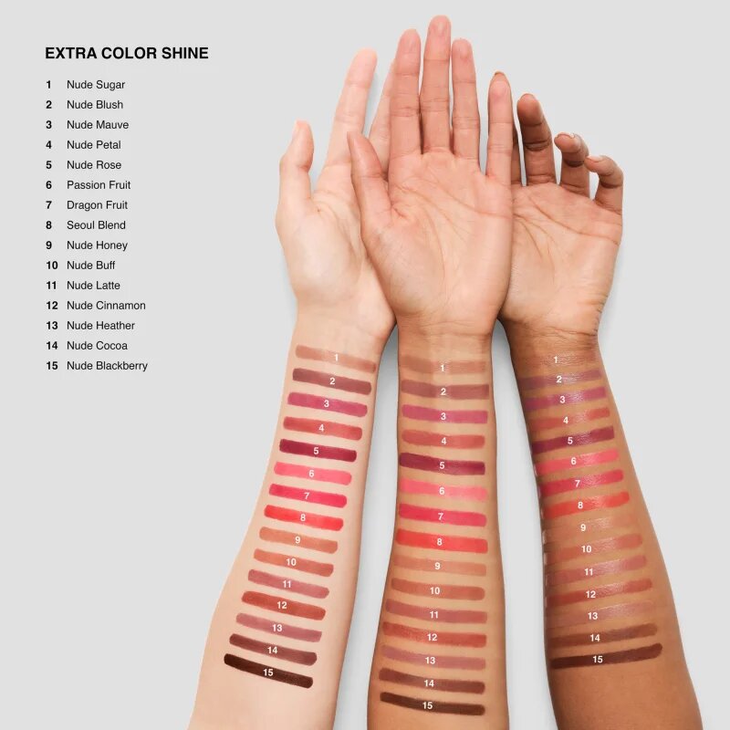 Bobbi Brown Extra Color Shine hidratáló krém rúzs árnyalat Seoul Blend 3 g