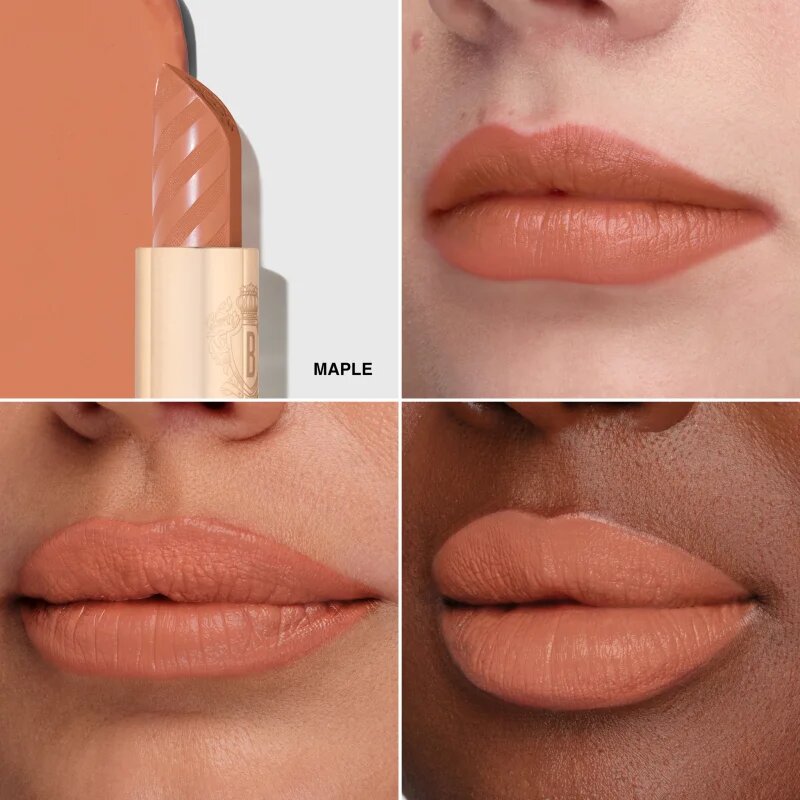 Bobbi Brown Holiday Luxe Lipstick magas pigmenttartalmú krémes rúzs árnyalat Maple 3.5 g