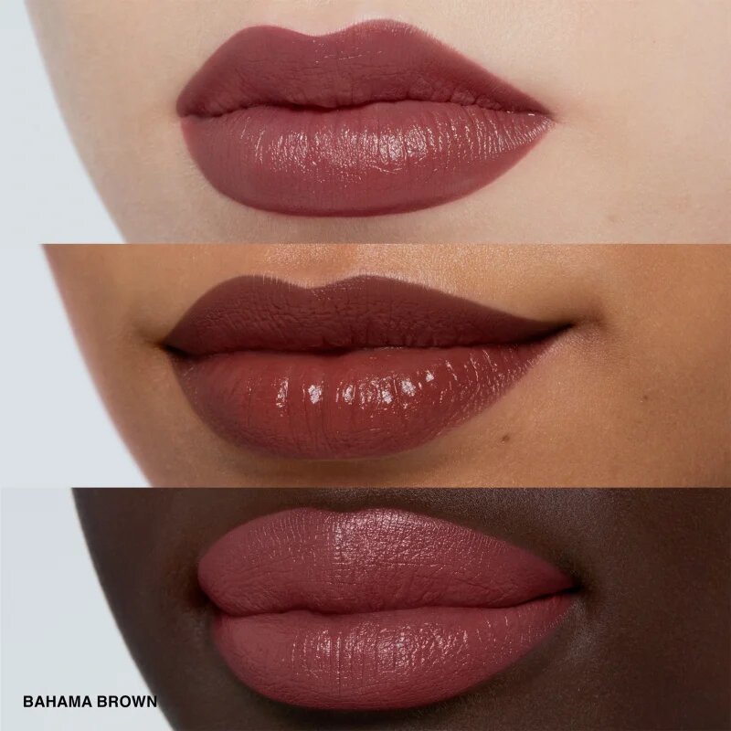Bobbi Brown Luxe Lipstick Luxus rúzs hidratáló hatással árnyalat Bahama Brown 3.8 g