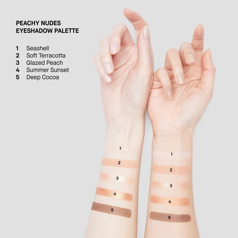 Bobbi Brown Nudes Eyeshadow Palette szemhéjfesték paletta árnyalat Peachy Nudes 1 db
