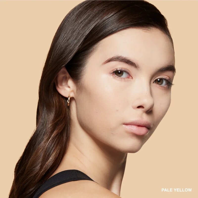 Bobbi Brown Sheer Finish Pressed Powder gyengéd kompakt púder árnyalat Pale Yellow 9 g