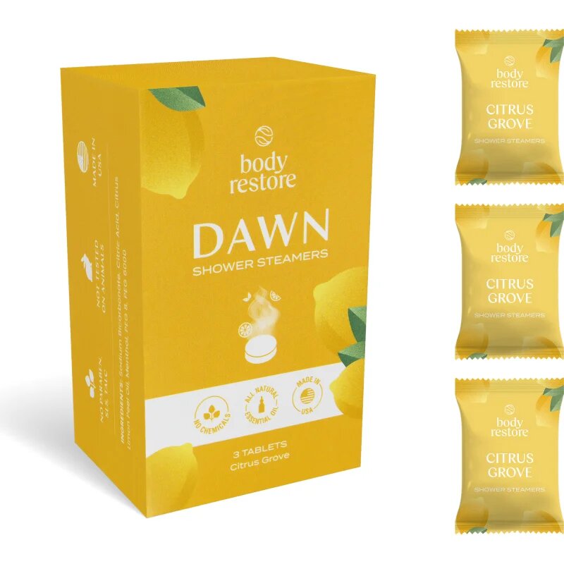 Body Restore Dawn zuhanytabletták illatok Citrus Groove 3 db