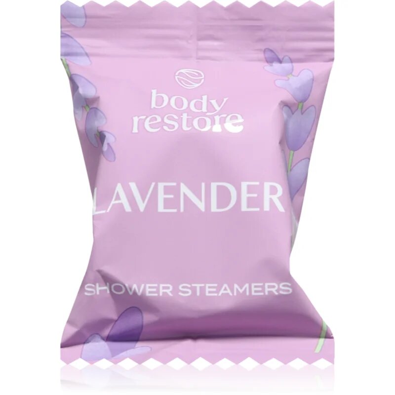 Body Restore Lavender Shower Steamers zuhanytabletták levendula illatú 3 db