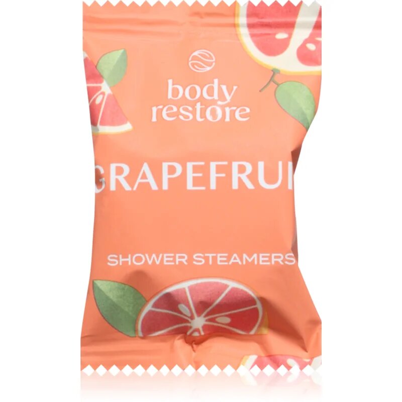 Body Restore Pulse Shower Steamers zuhanytabletták Grapefruit 3 db