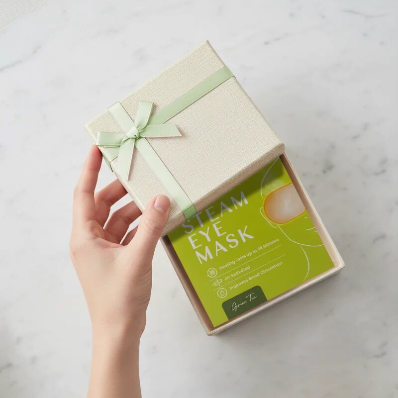 Body Restore Steam Eye Mask Green Tea szemmaszk 5 db
