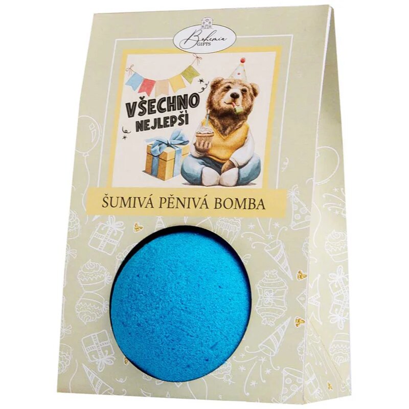 Bohemia Gifts Bath Bombs Happy Birthday fürdőgolyó 110 g