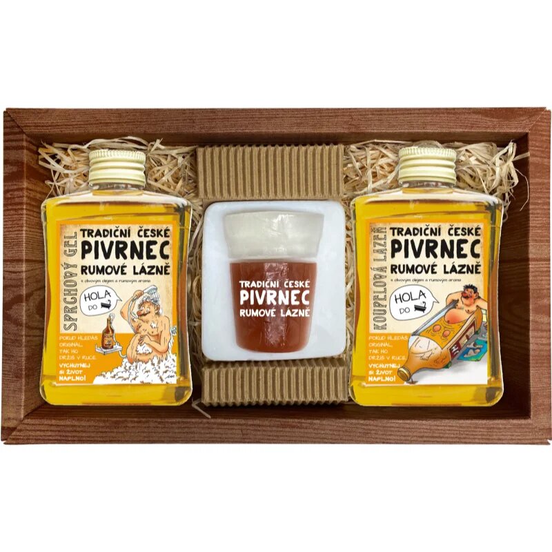 Bohemia Gifts Beer ajándékszett fürdőbe uraknak