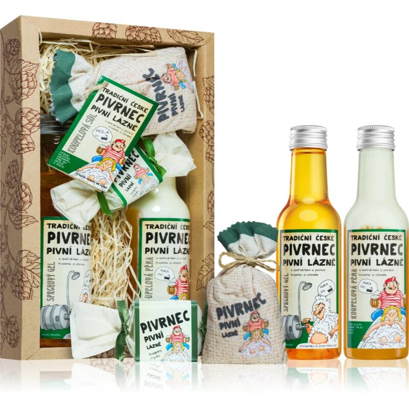 Bohemia Gifts Beer ajándékszett fürdőbe uraknak