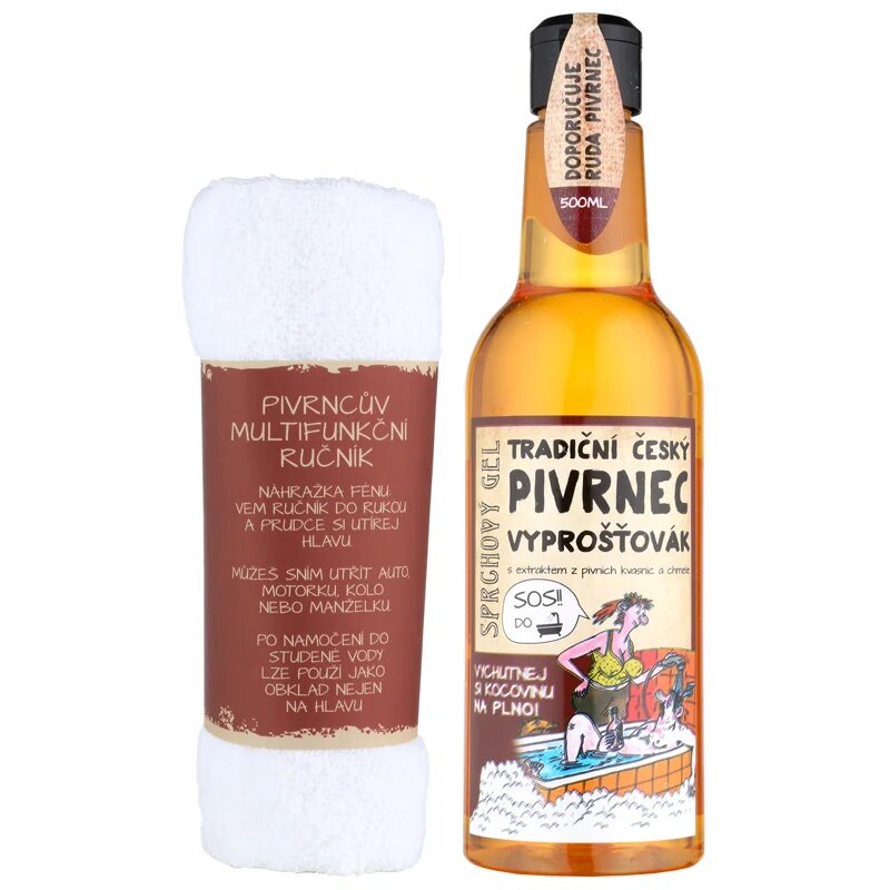 Bohemia Gifts Beer ajándékszett zuhanyba uraknak