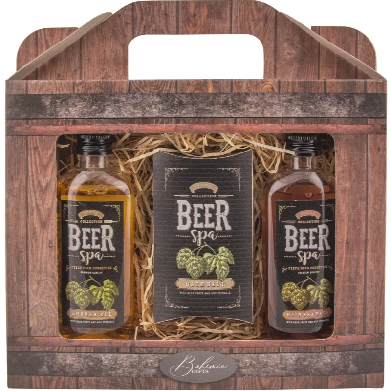 Bohemia Gifts Beer Spa ajándékszett kádba való uraknak