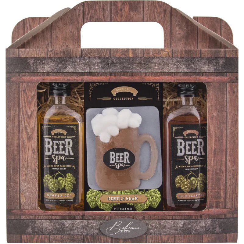 Bohemia Gifts Beer Spa ajándékszett testre és hajra uraknak